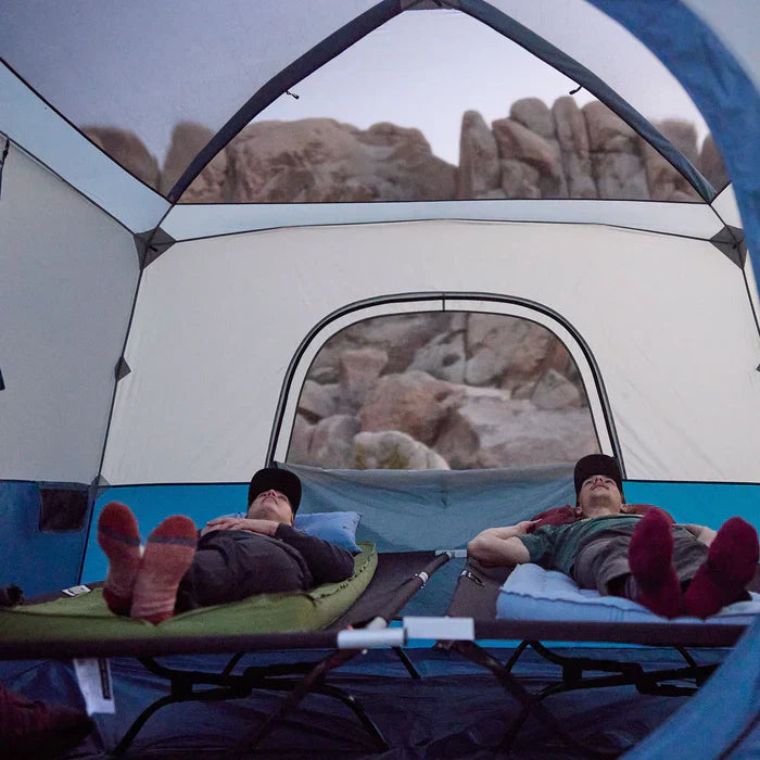 Acampando en la Sierra Fría, un fin con amigos