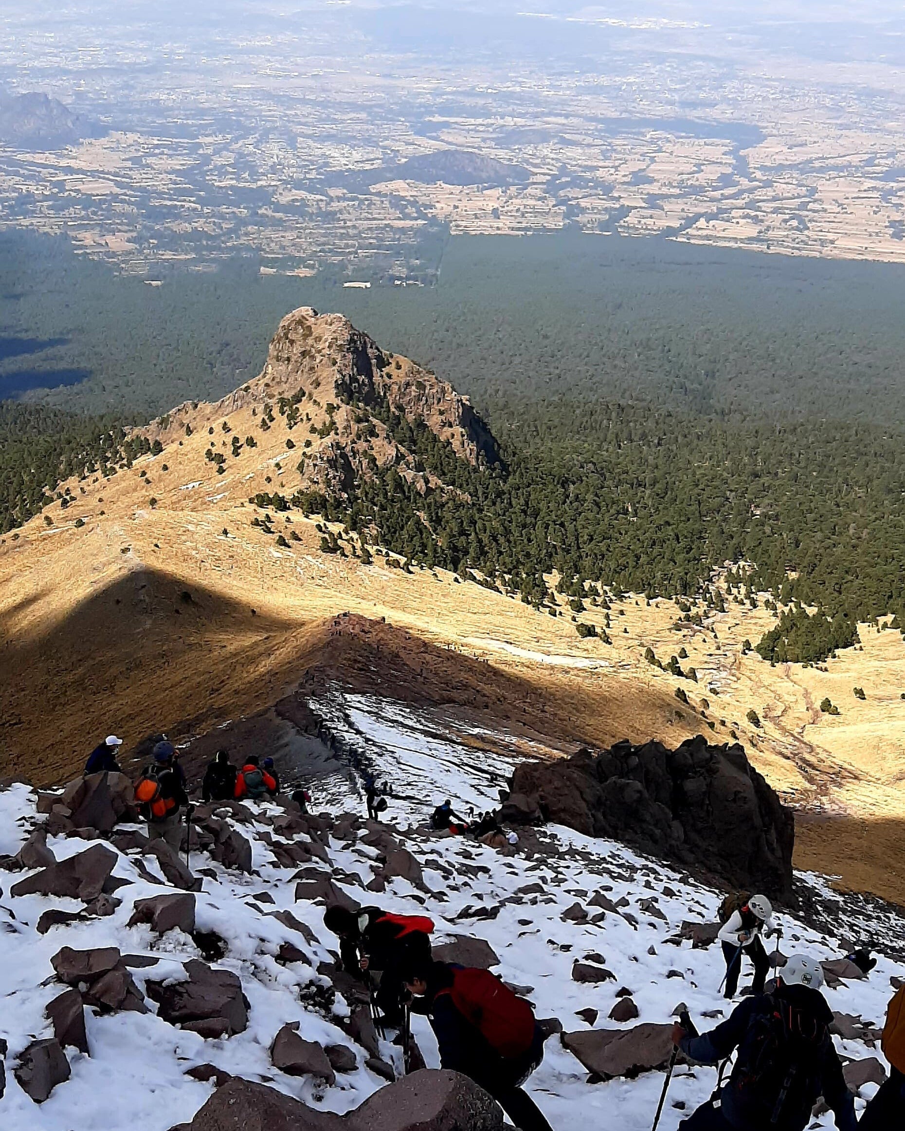 En la cumbre de la Malinche