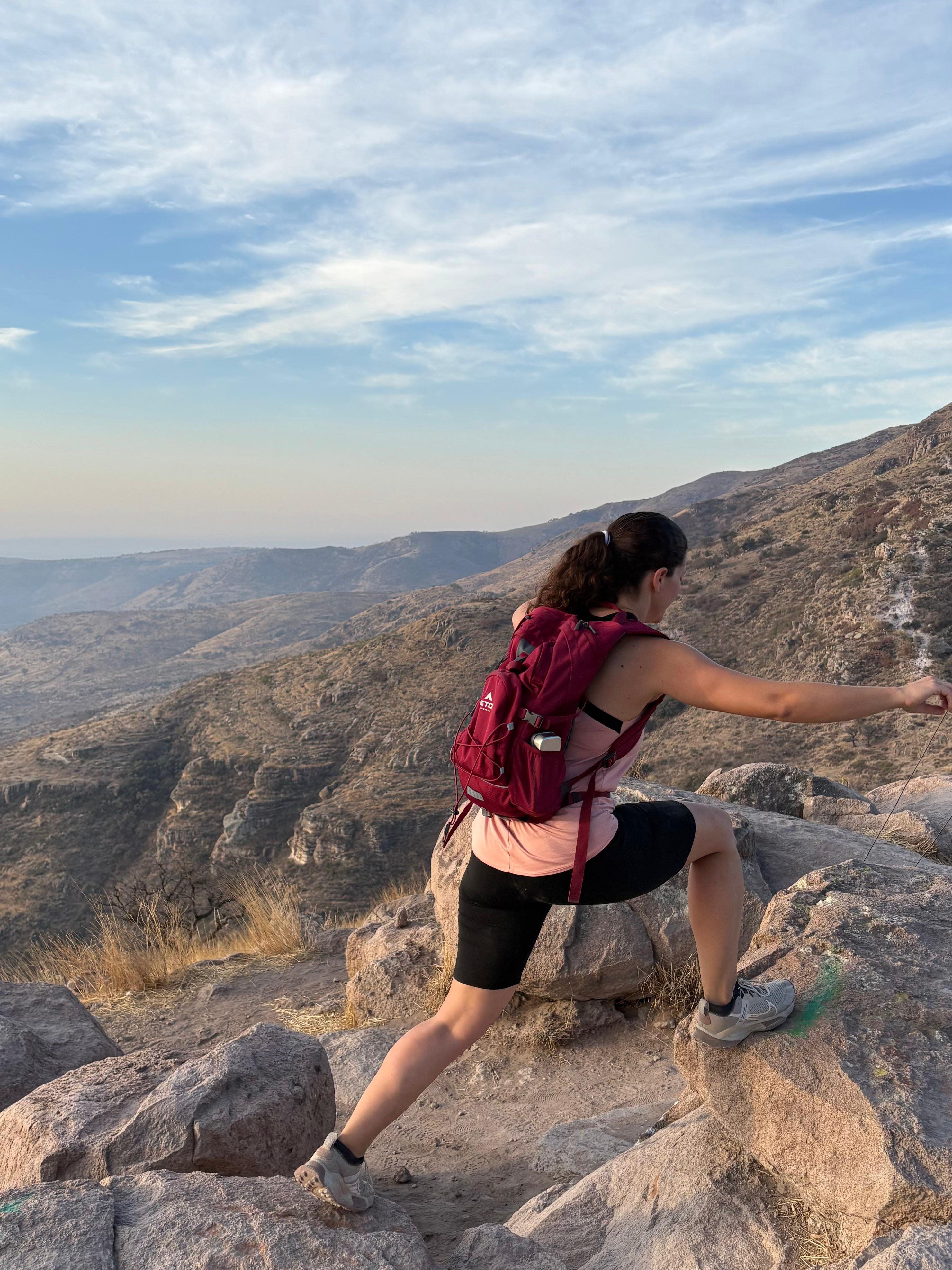 Mochila de ataque para entrenar para las altas montañas