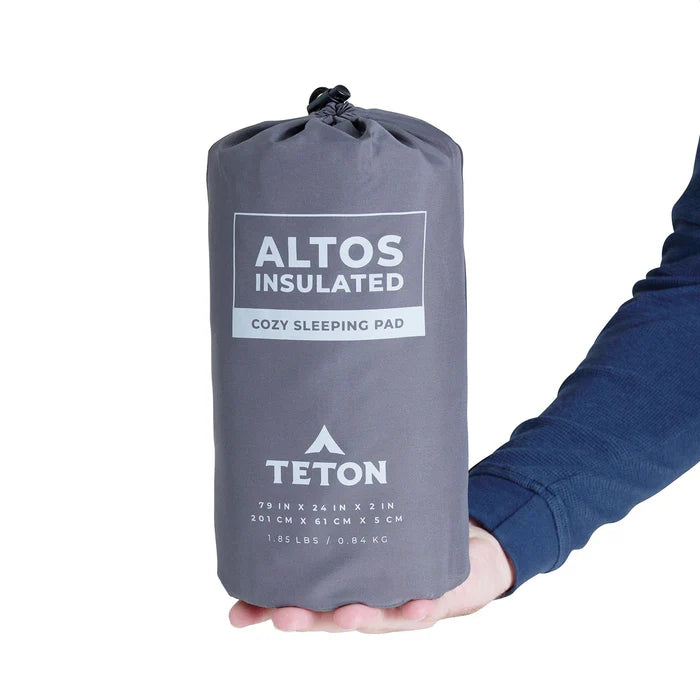 Bajo Sleeping Pad Individual Para Camping ALTOS Insulado TETON