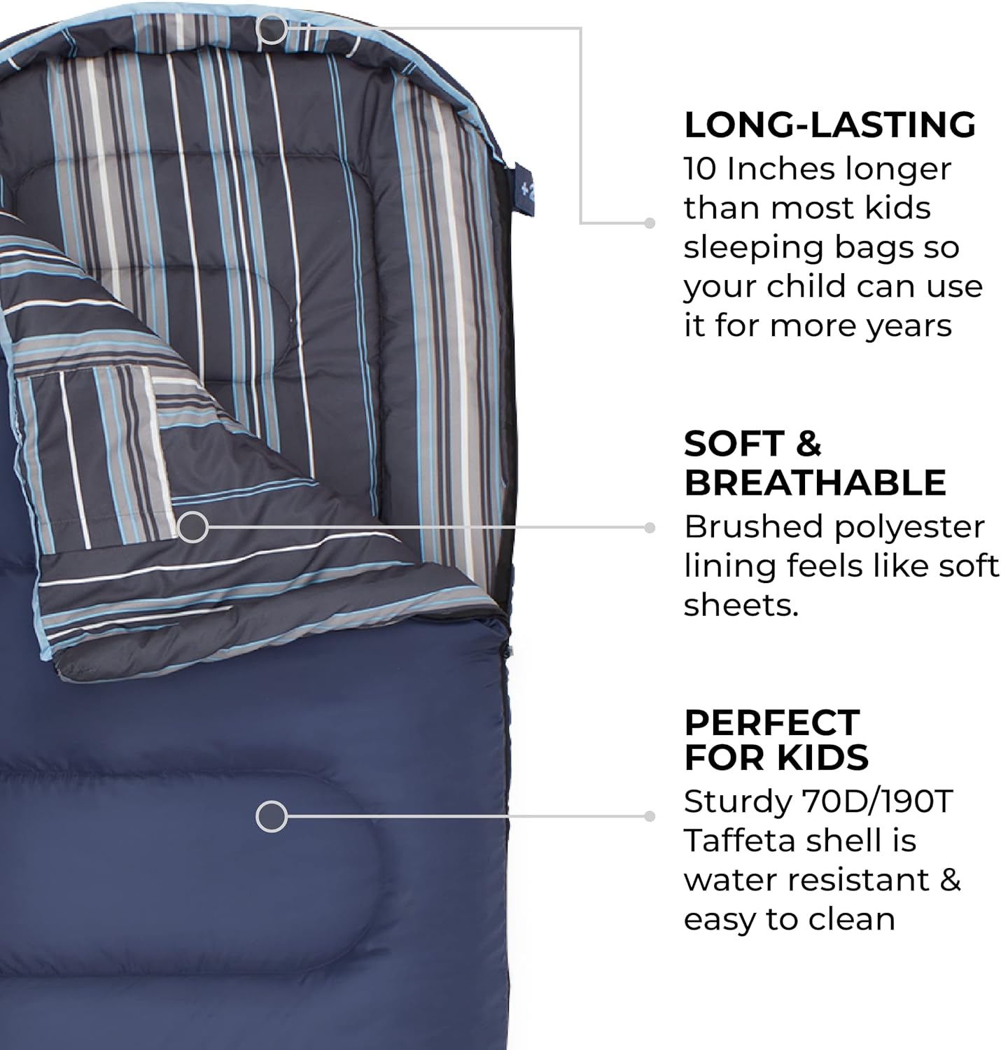 Sleeping Para Niños "Celsius Junior" 20°F (-7°C) TETON