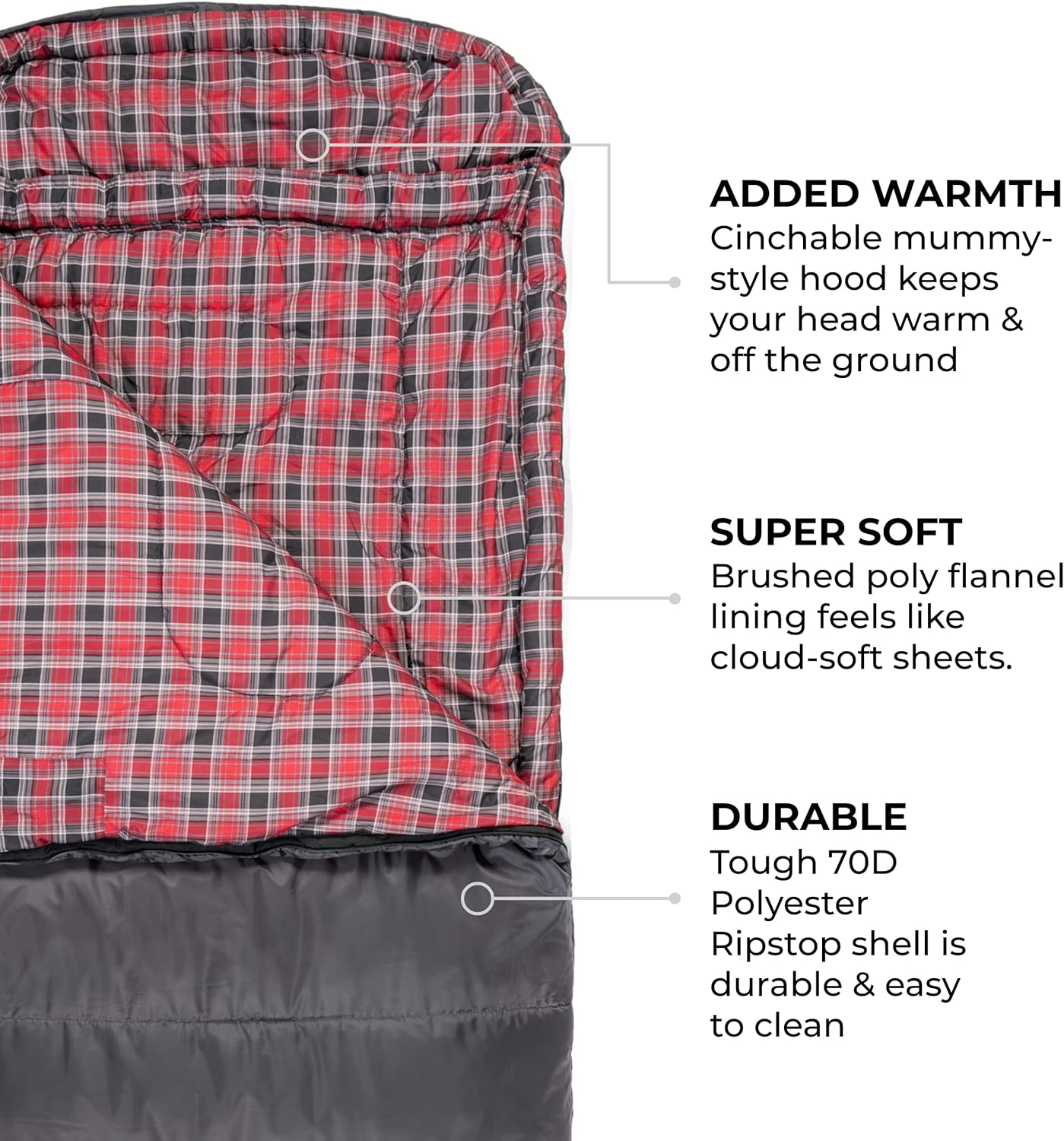 Sleeping "Celsius" XL -25°F (-31°C) TETON