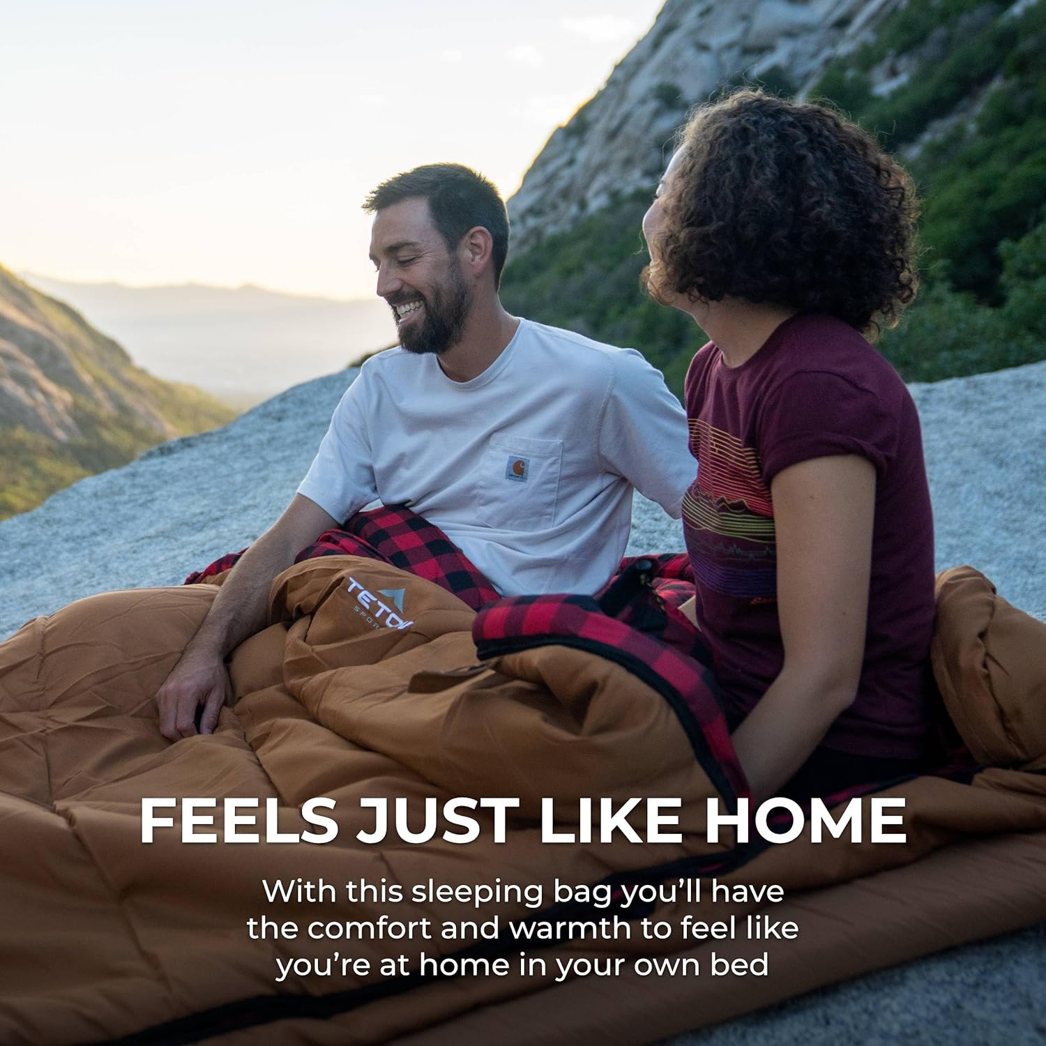 Sleeping Para Dos Personas Bridger Mammoth Canvas 20°F (-7°C) TETON