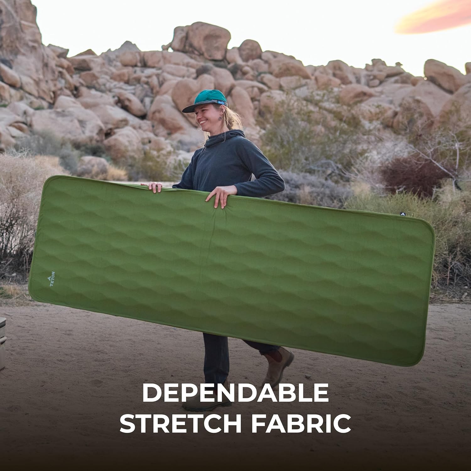 Bajo Sleeping Pad Individual Autoinflable Para Camping SEQUOIA TETON