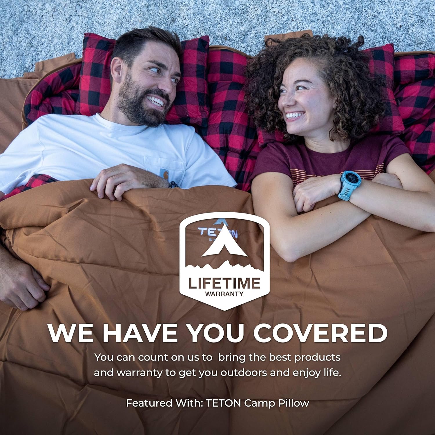 Sleeping Para Dos Personas Bridger Mammoth Canvas 20°F (-7°C) TETON