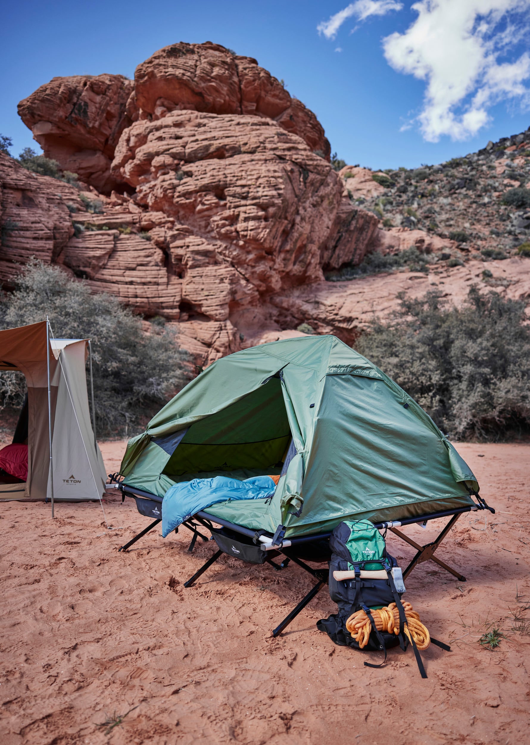 Casa de Campaña Pop-Up Vista 2 Personas (3 Estaciones) TETON