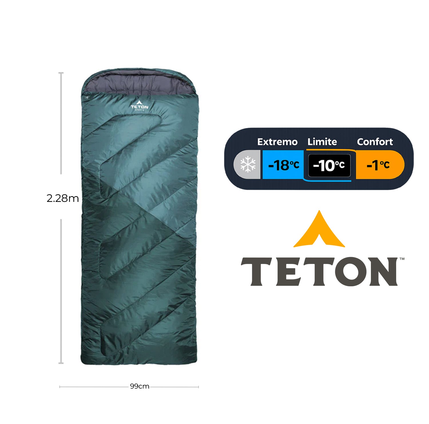 Sleeping Celsius Grand XXL 0°F (-18°C) TETON