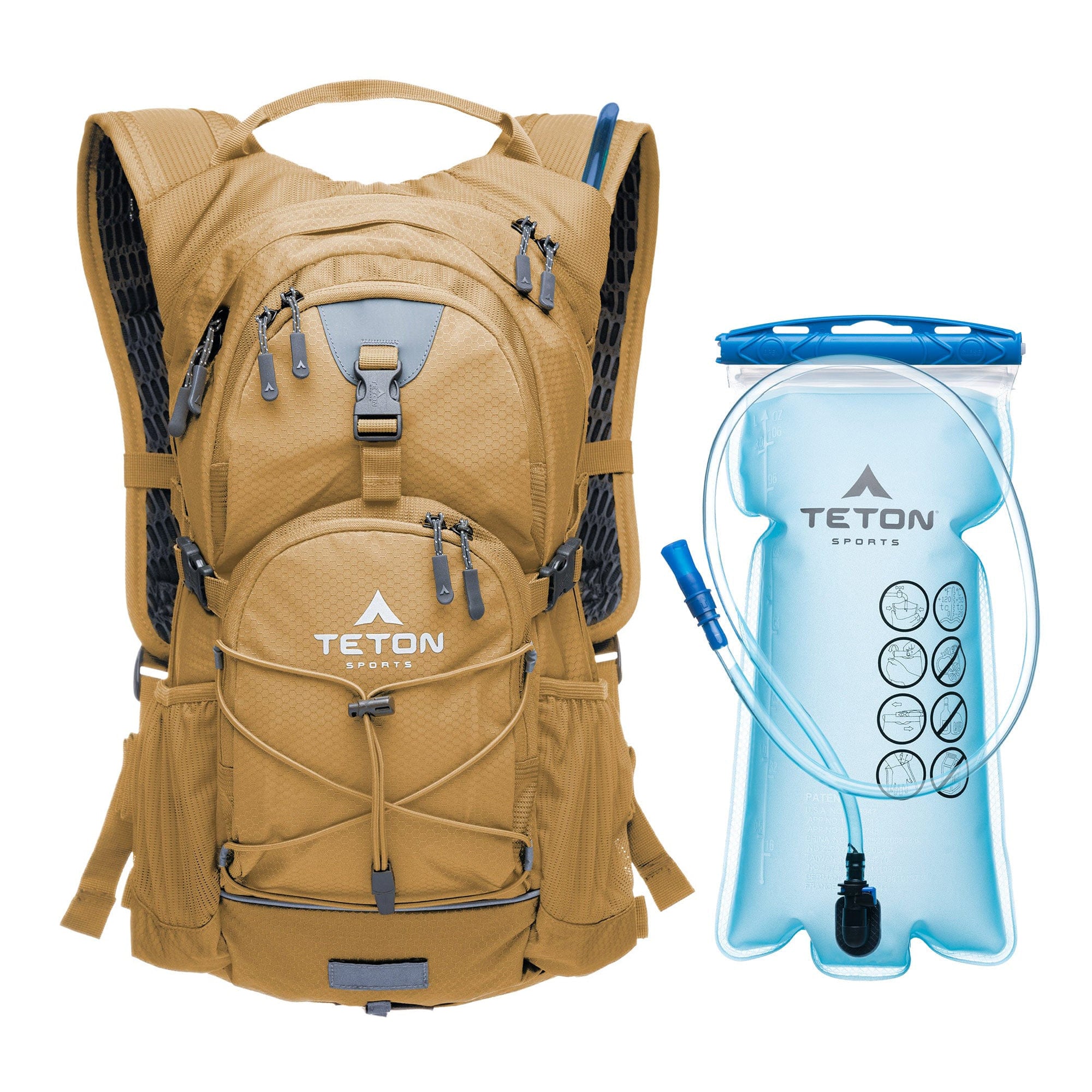 Mochila de Hidratación Oasis 22L con Bolsa de Agua de 3L TETON