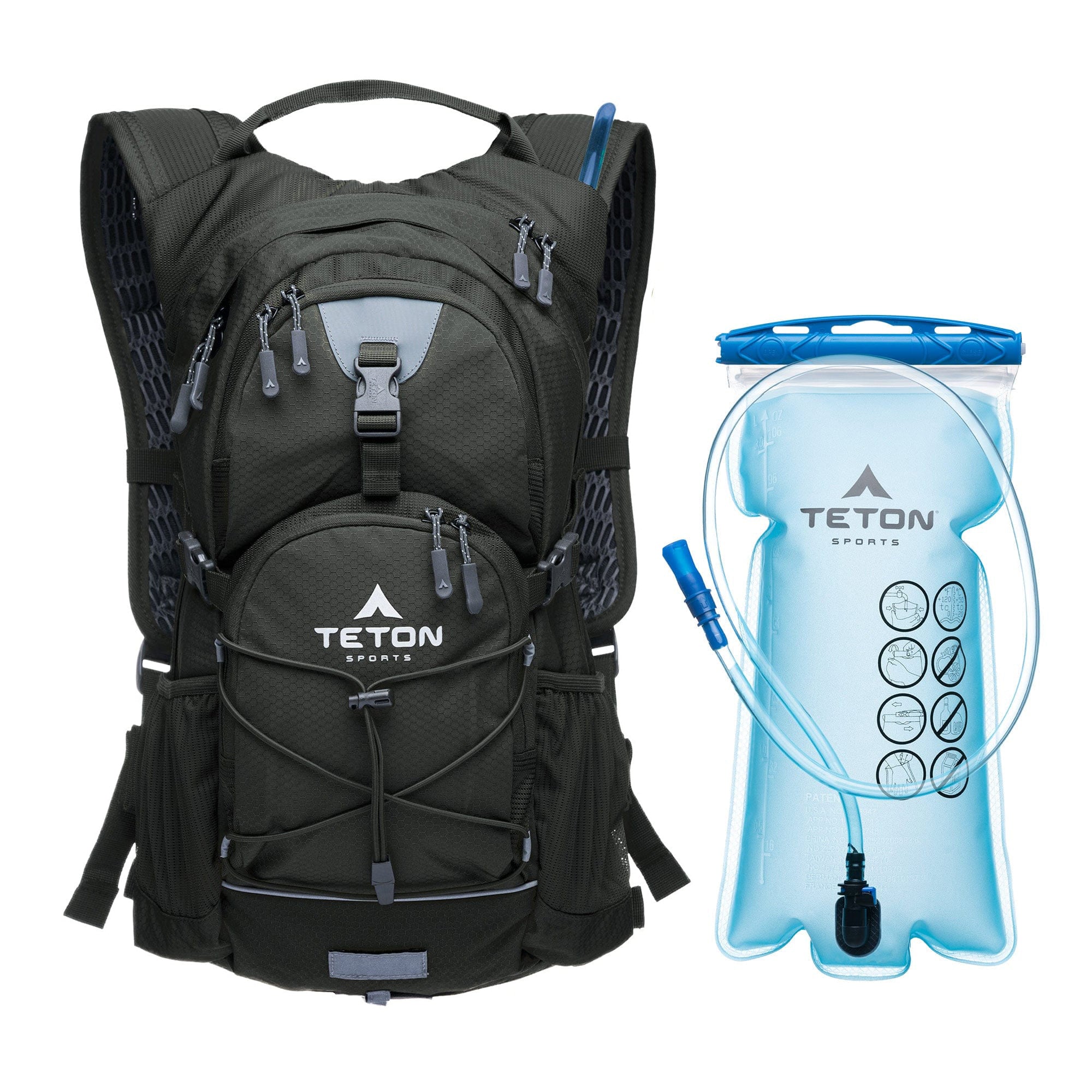 Mochila de Hidratación Oasis 22L con Bolsa de Agua de 3L TETON