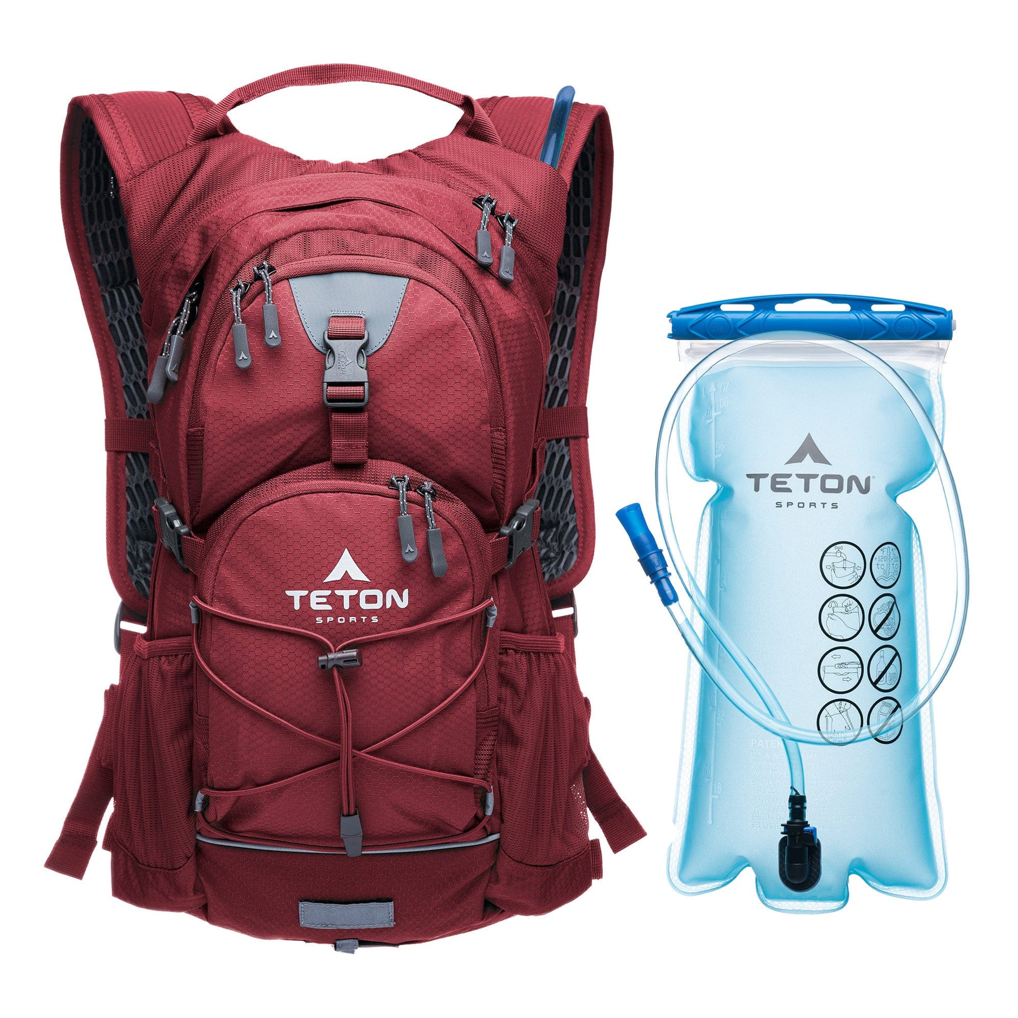 Mochila de Hidratación Oasis 22L con Bolsa de Agua de 3L TETON