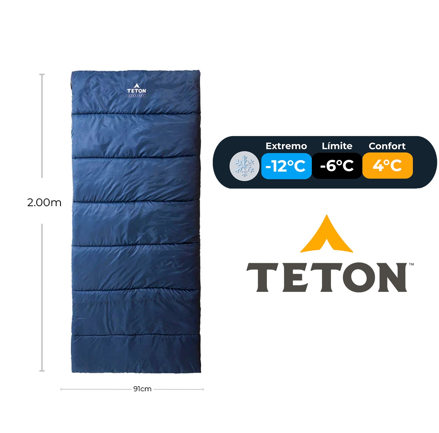 Sleeping Response -12°C (10°F) TETON EVERYDAY