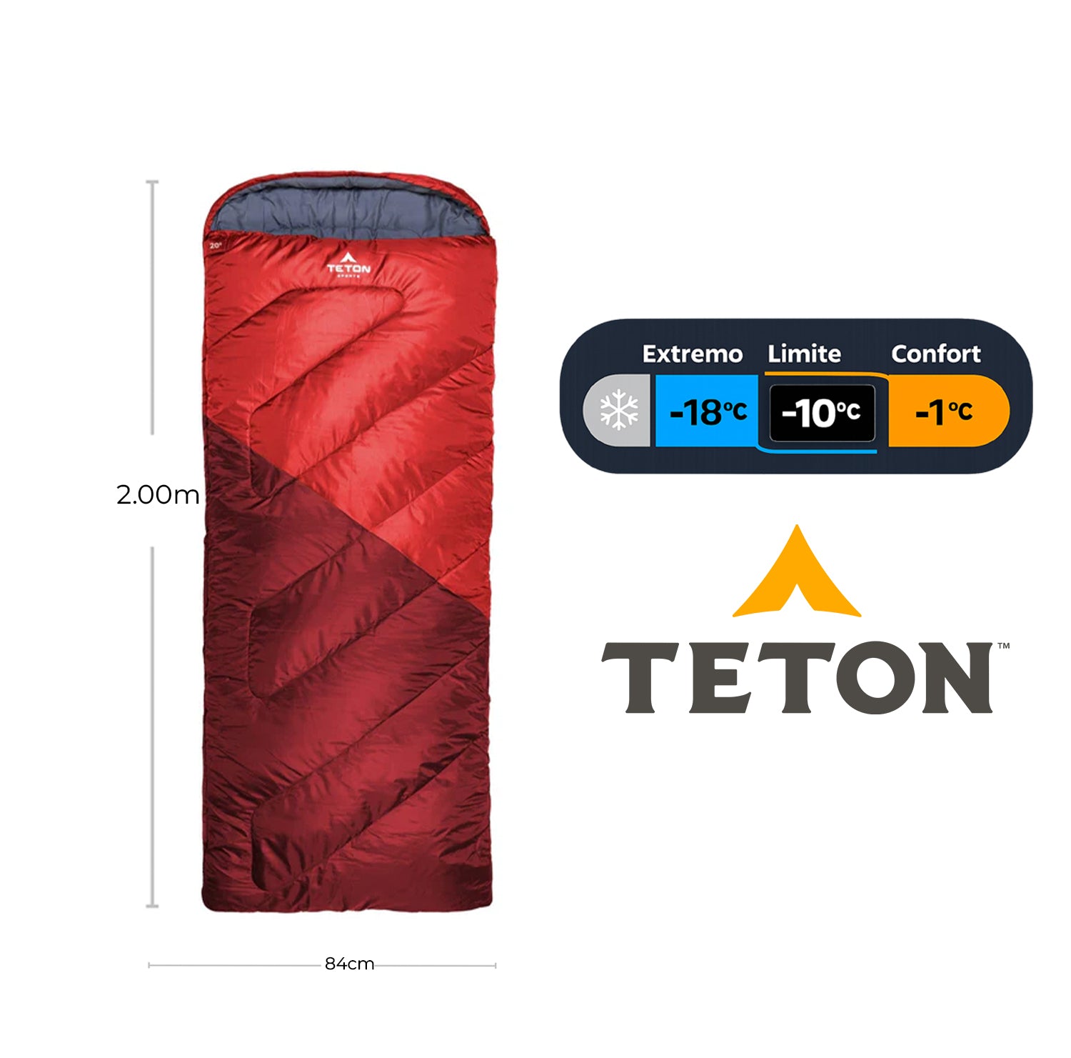 Sleeping "Celsius" -18°C (0°F) TETON