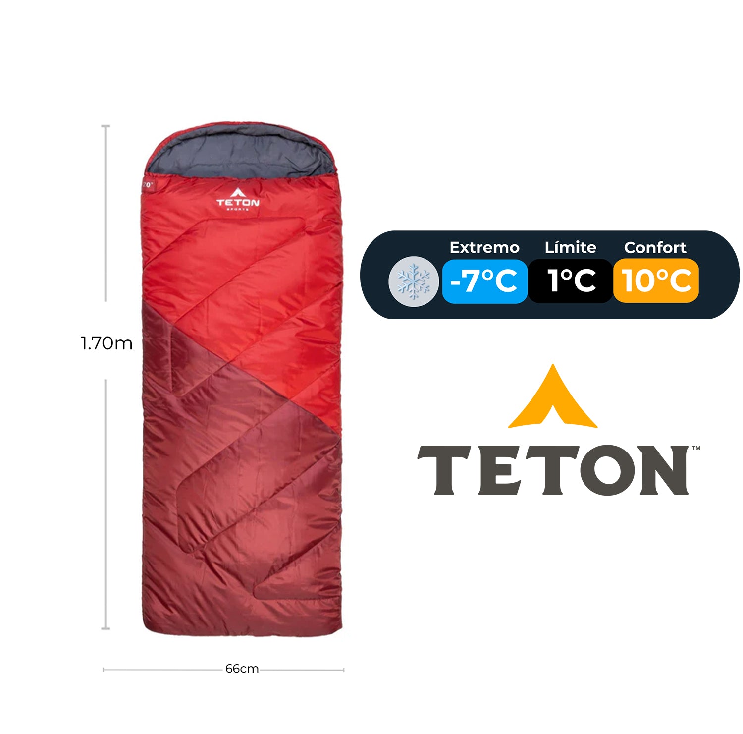 Sleeping Para Niños "Lil Celsius" -7°C (20°F) TETON