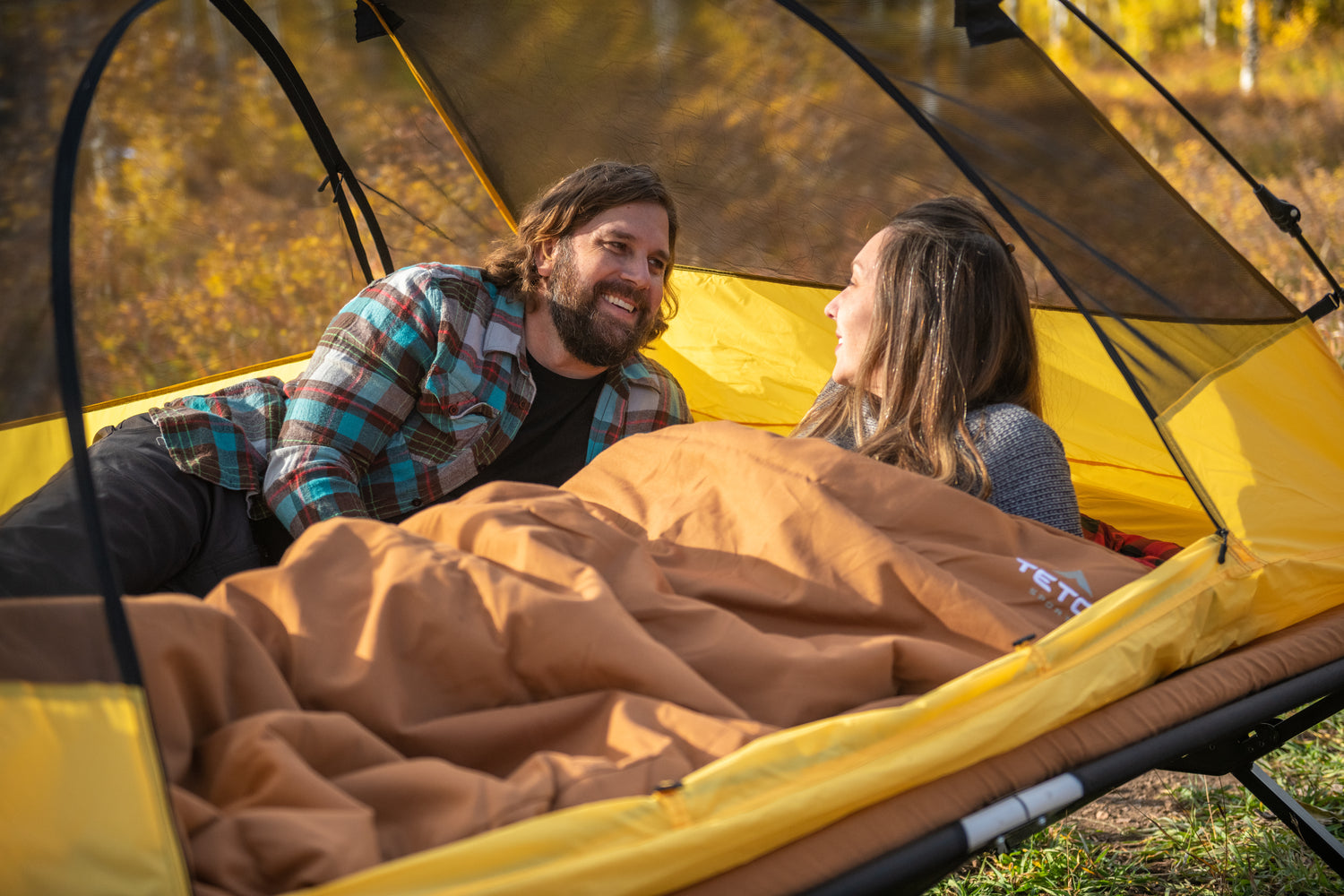 Casa de Campaña Pop-Up Vista 2 Personas (3 Estaciones) TETON