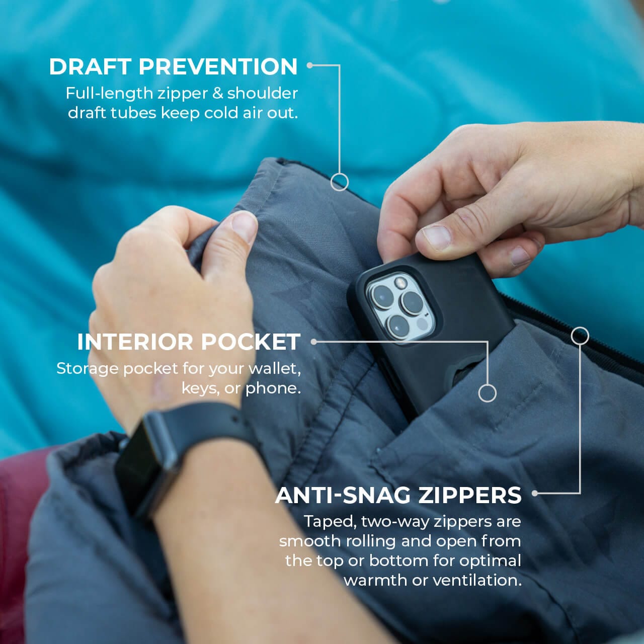 Sleeping Celsius Grand XXL -25°F (-31°C) TETON