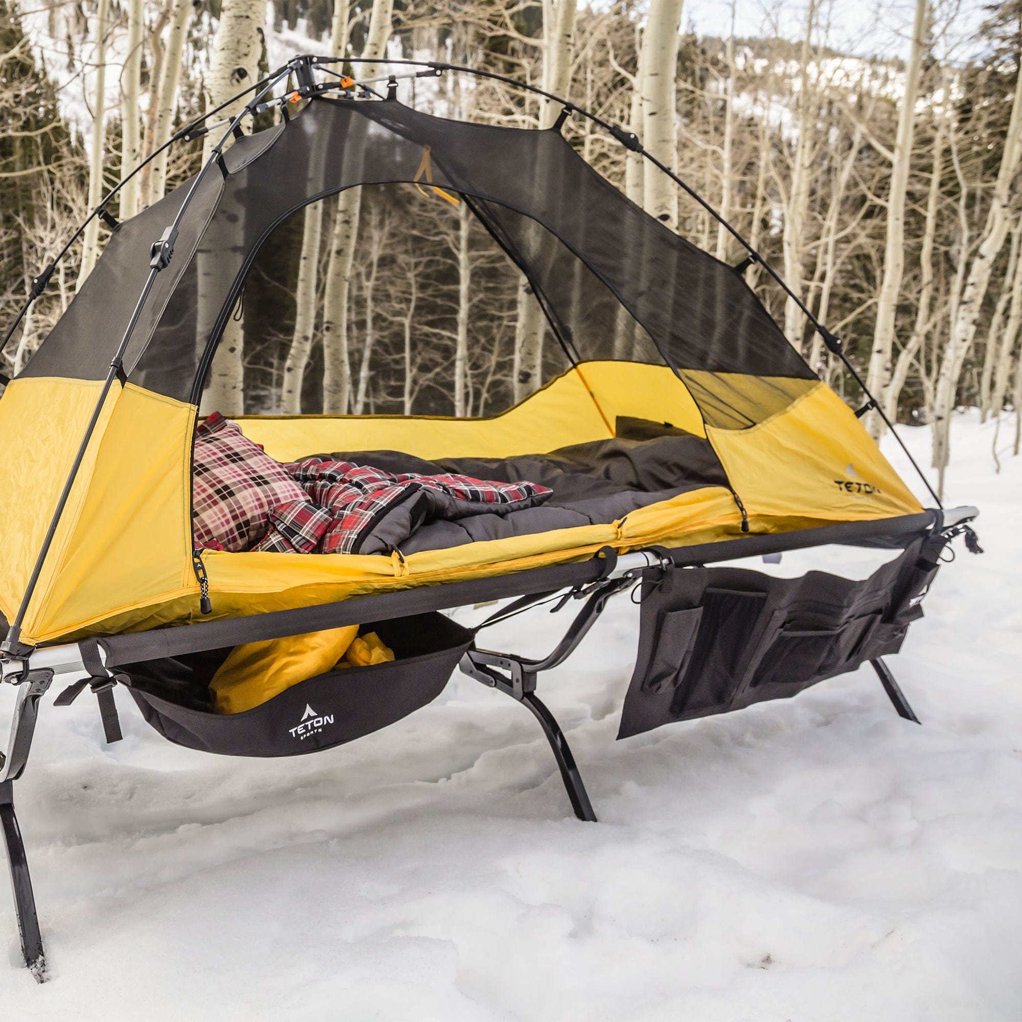 Cama de Campamento Outfitter XXL con Brazo Pivotante Teton Sports