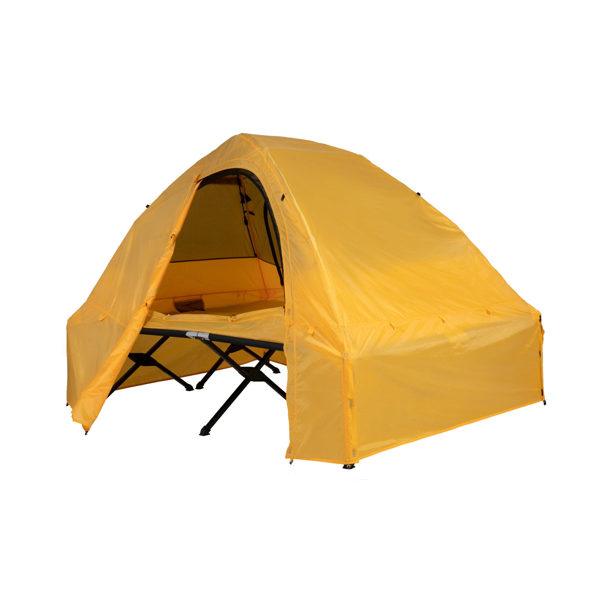 Combo 6 con Catres y Pads "Universal XL", Casa de Campaña "Vista 2" y Toldo Impermeable TETON