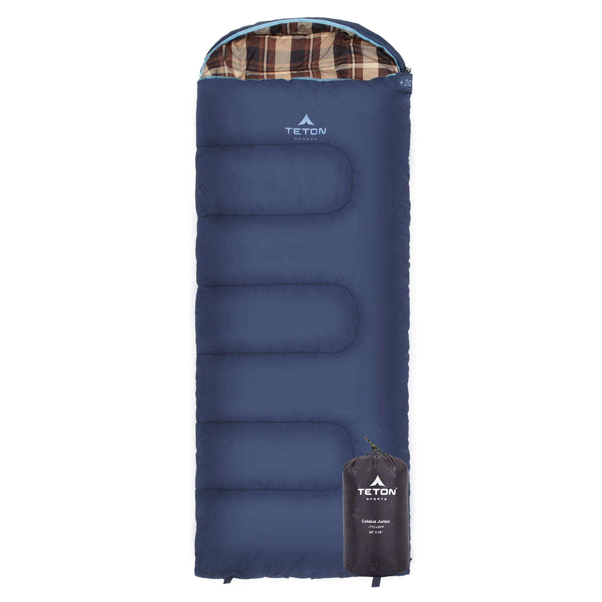 TETON Sports Celsius Junior 20˚F Sleeping Bag for Kids