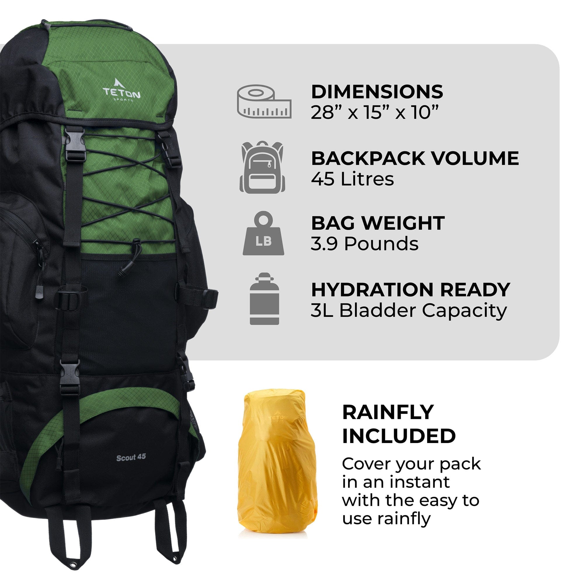 Mochila Scout 45L