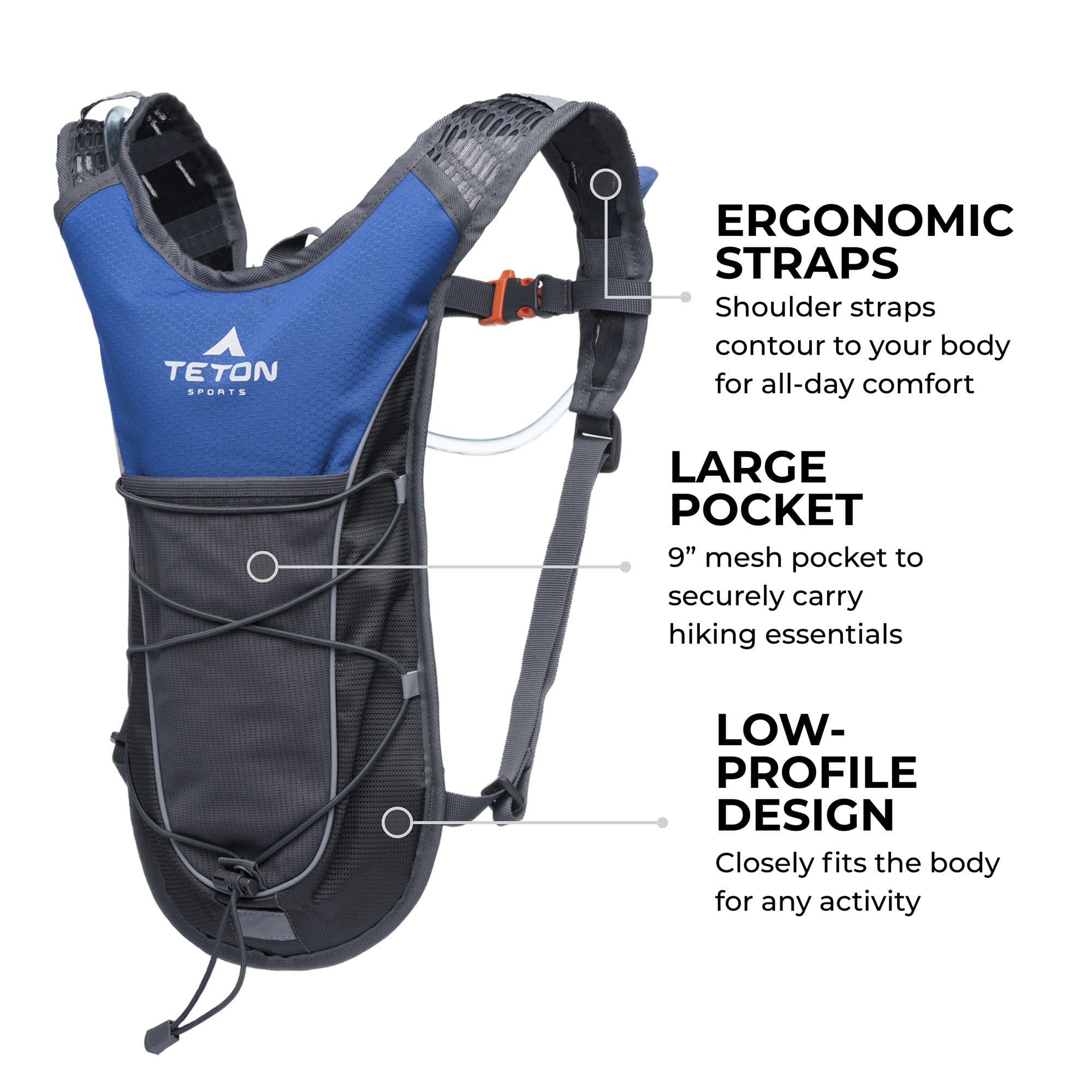 Mochila de Hidratación TrailRunner 2L Teton Sports
