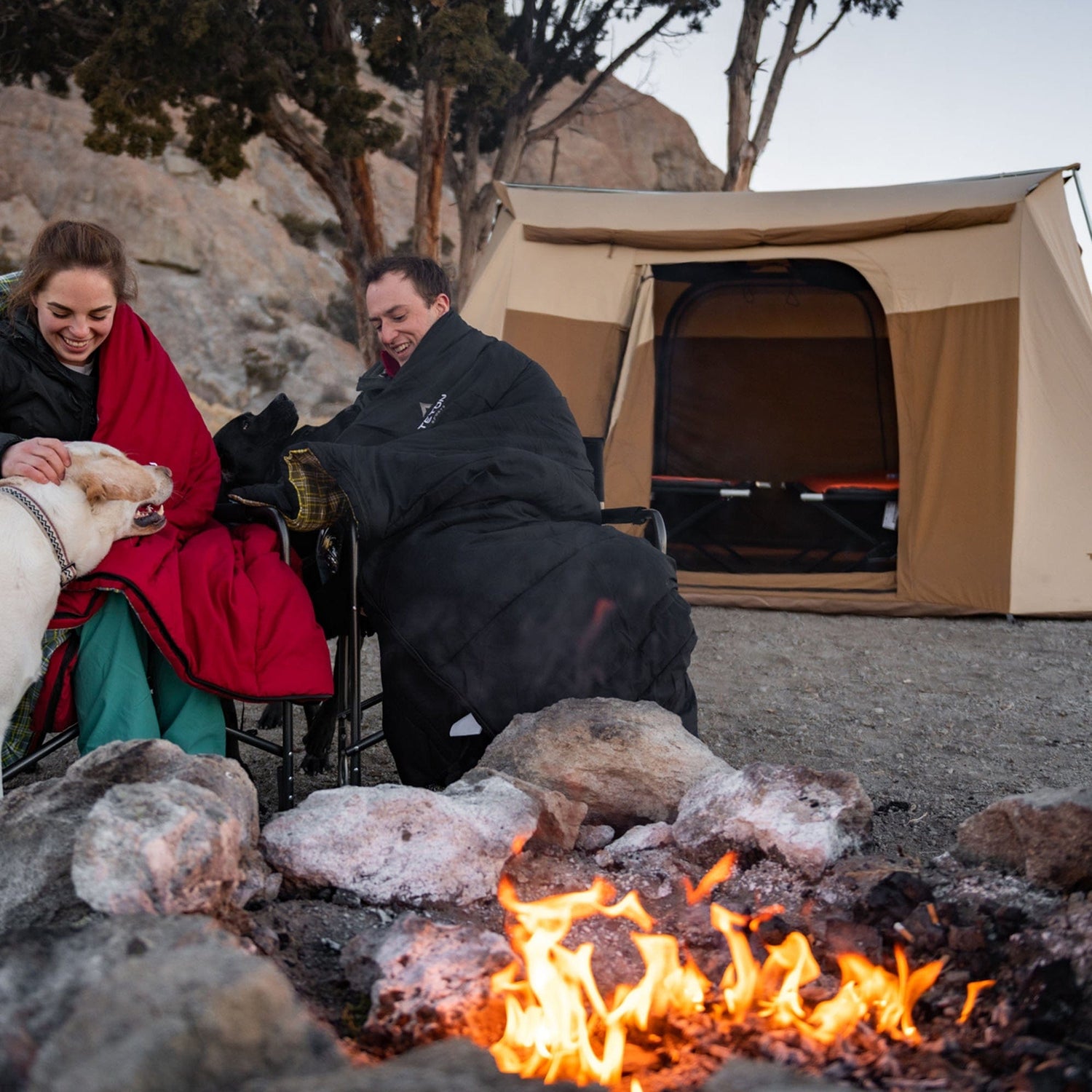 casa de campaña para glamping y campamentos