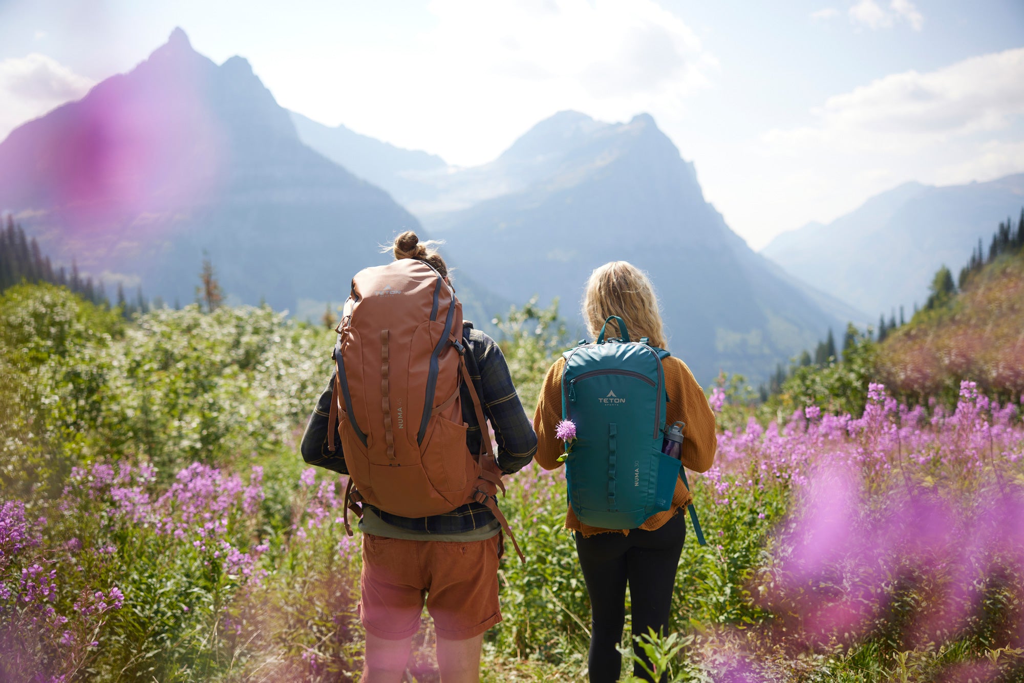 mochilas numa teton