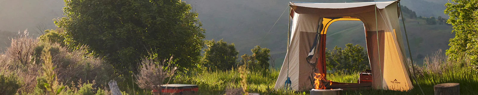 Casas de Campaña y Tipis de Lona de Algodón TETON