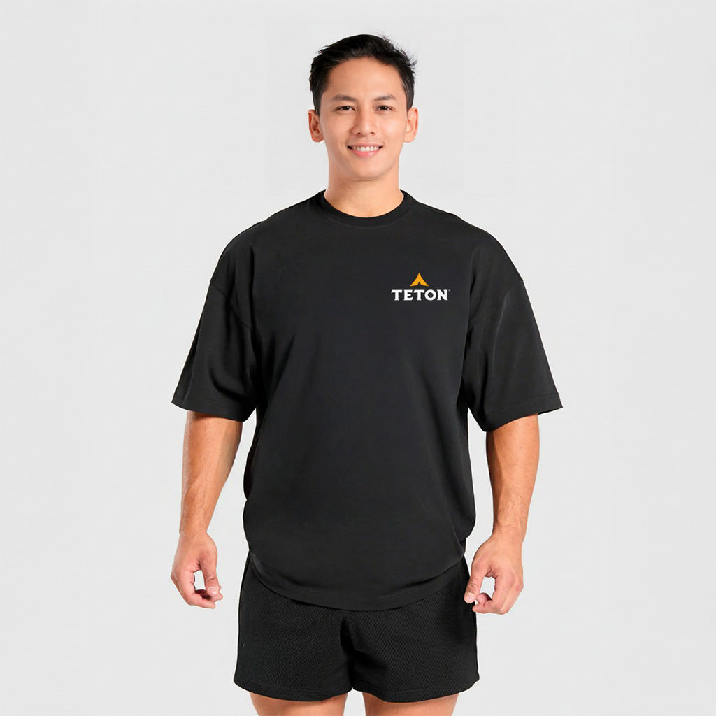 Playera Oversized TETON Negro