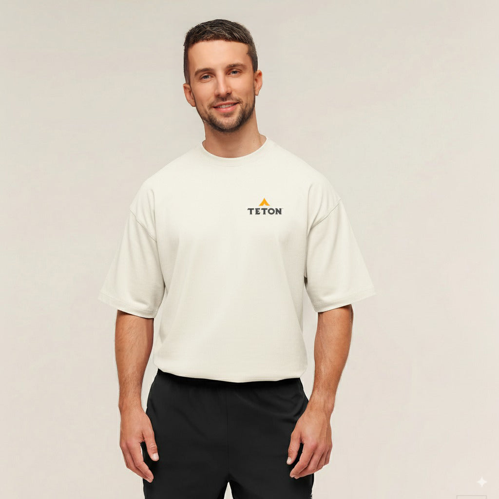 Playera Oversized TETON Blanca