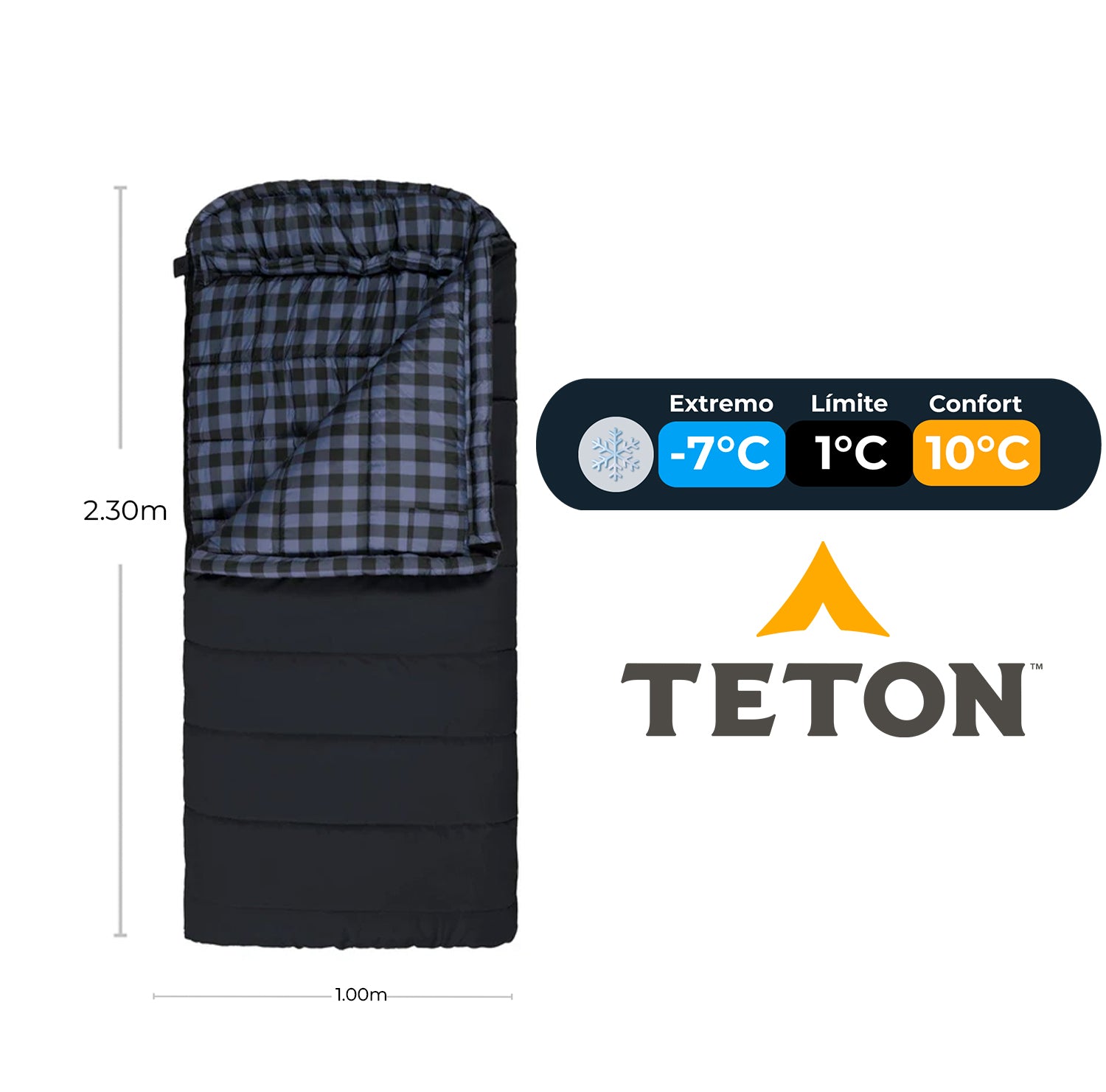 Sleeping Bridger Canvas 20°F (-7°C) TETON