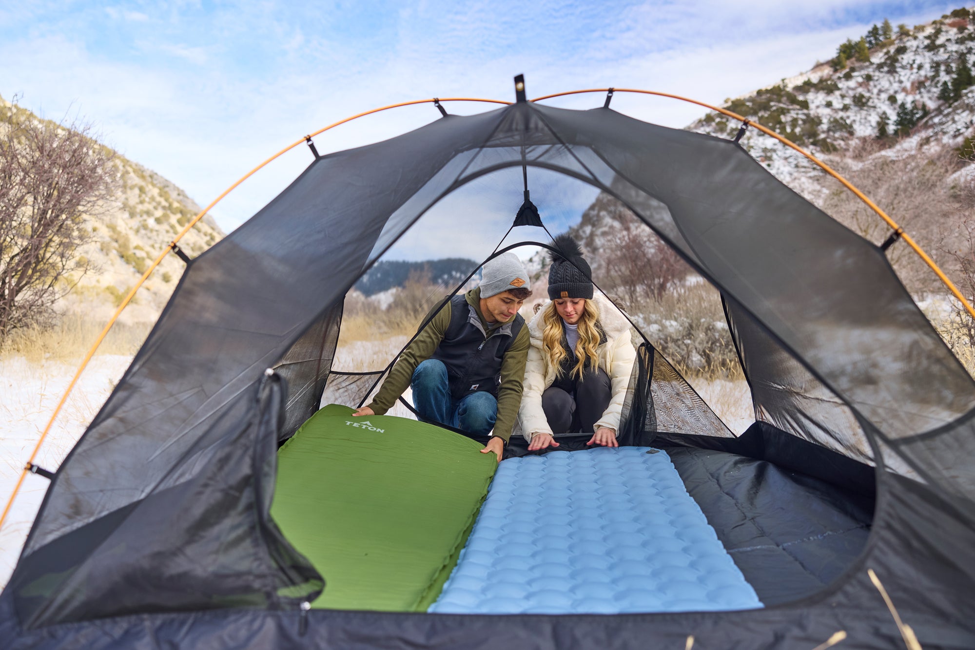 Bajo Sleeping Pad Individual Autoinflable Para Camping SEQUOIA TETON