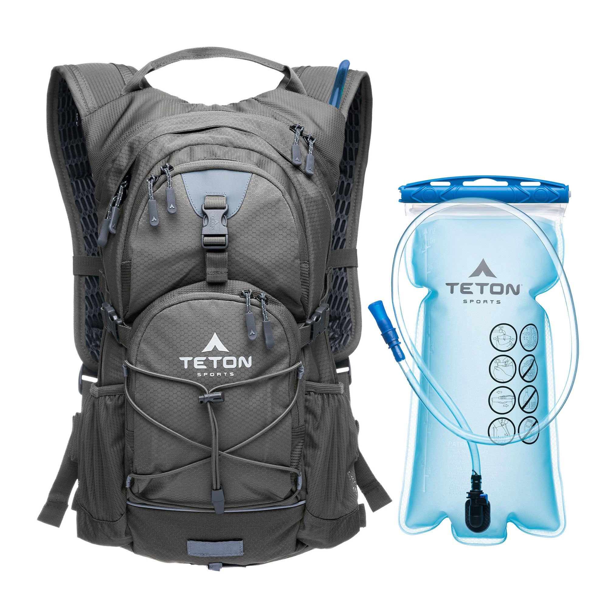 Mochila de Hidratación Oasis 22L con Bolsa de Agua de 3L TETON