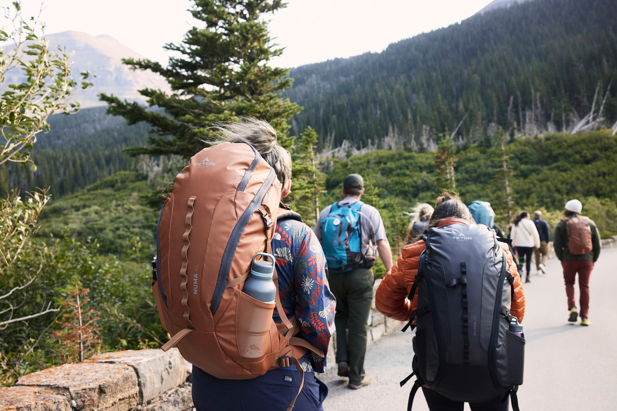 Mochila Para Backpacking Numa 45L TETON