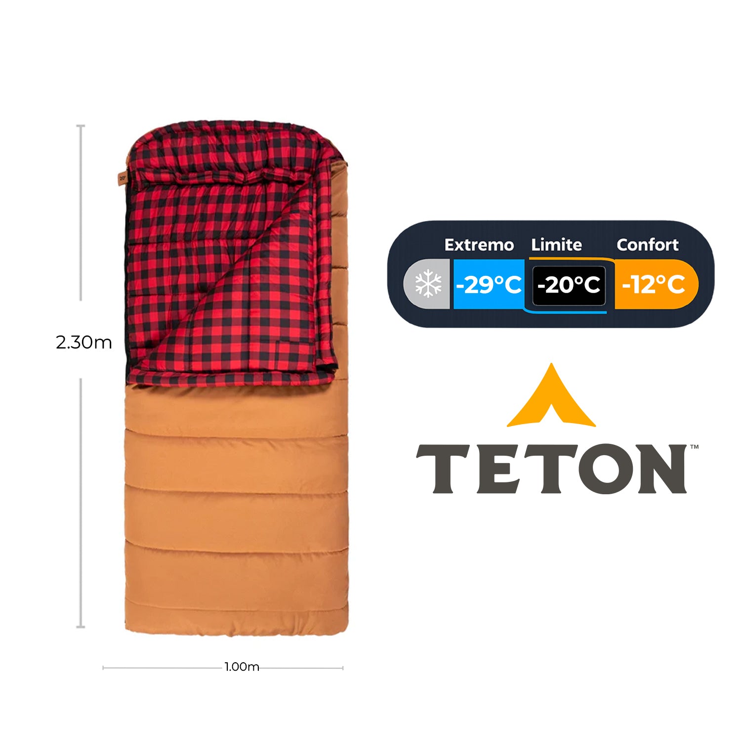 Sleeping Bridger Canvas -20°F (-29°C) TETON