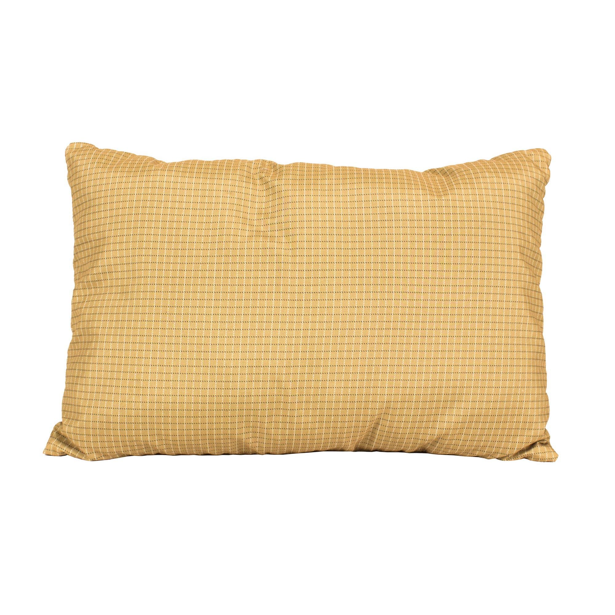 TETON Sports Camping Pillow & Pillowcase Yellow & Tan 1018